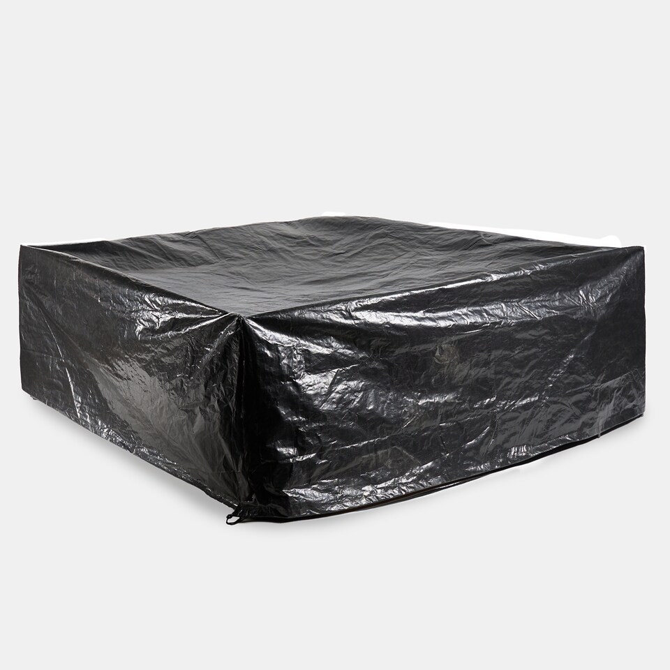 image 1 of OHS Garden Furniture Set Cover Outdoor Plastic with Drawstring Heavy Duty | Black