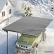 image 6 of Outsunny Pack of 12 Metal Roofing Sheets for Greenhouse, Light Grey Grey