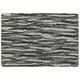 image 1 of Grunged Stripes (Rug) Black | Medium: 80x150cm