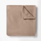 image 2 of OHS Teddy Fleece Soft Warm Plush Cosy Plain Dyed Throw Over Bed Blanket, 125x150cm (Copy) | Brown | Mocha