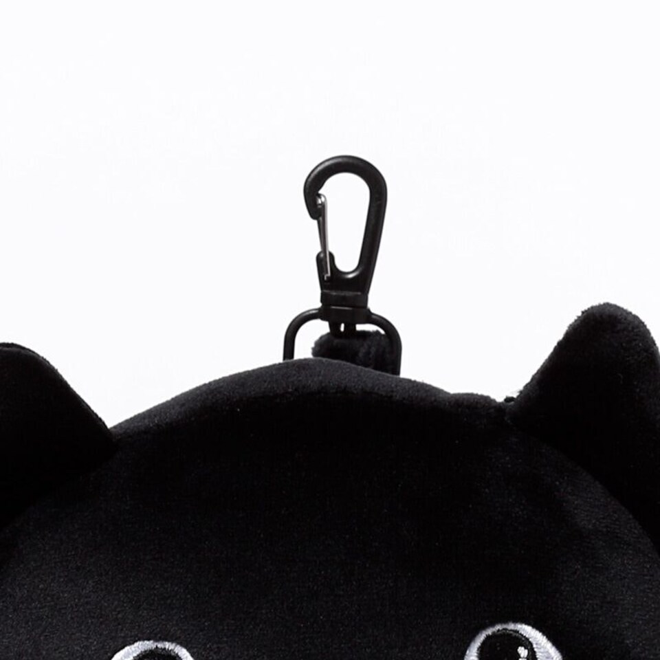 image 1 of Relaxeazzz Feline Fine Cat Plush Travel Pillow & Eye Mask