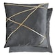 image 1 of Fractal Cushion Cover 43cm x 43cm Grey | Grey | Grey