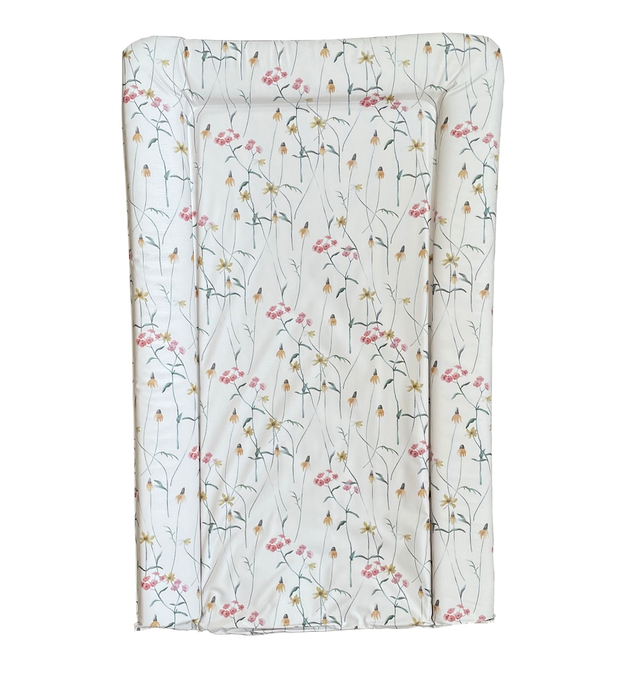 image 1 of Babybase Padded Changing Mat 74 x 46cm Wild Flower