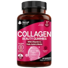 Collagen Type l Gummies - Hair, Skin & Nails Support - 60 Gummies 