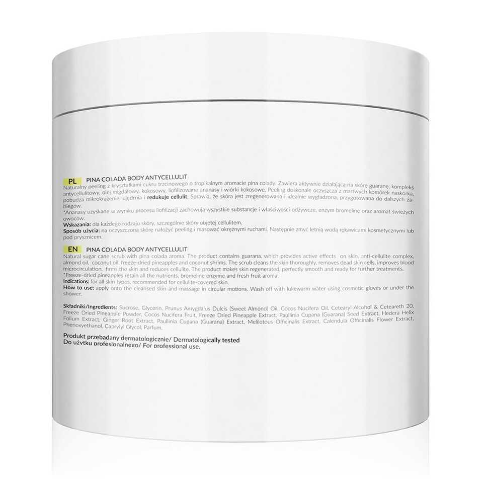 image 1 of Apis Professional Pina Colada Tropical Scrub with Freeze-Dried Pineapples 650g