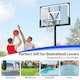 image 3 of COSTWAY Basketball Hoop 4.1-10 FT Adjustable Backboard System Black | Standard