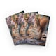 image 1 of Red Squirrel Birthday Card Cute Woodland Animal Set of 3 Greeting Cards Blank