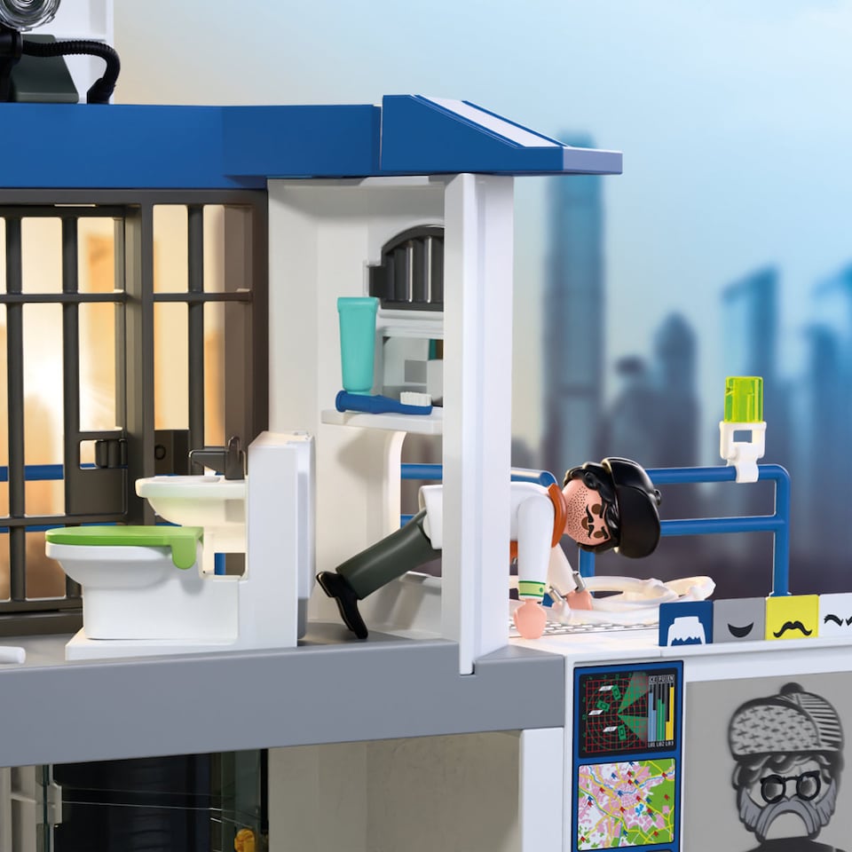 image 1 of Police Station with Investigation Room