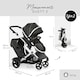 image 2 of Hauck Duett 2 Tandem Pushchair - Black