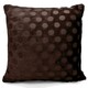 image 1 of Soft Snug Fur Cushion - 43cm x 43cm Brown | Chocolate