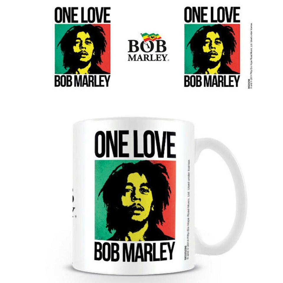 image 1 of Bob Marley One Love Mug - Multicoloured - One Size