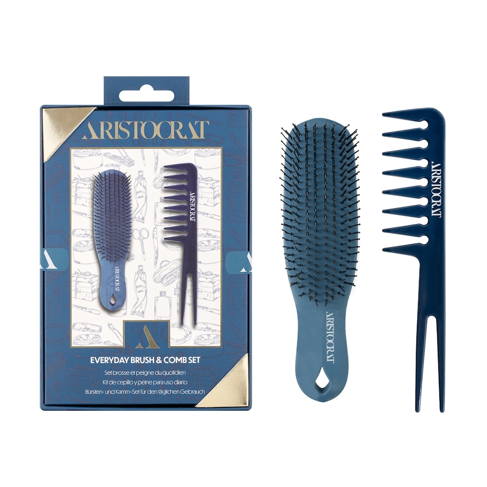 image 1 of Aristocrat Everyday Brush & Comb Set
