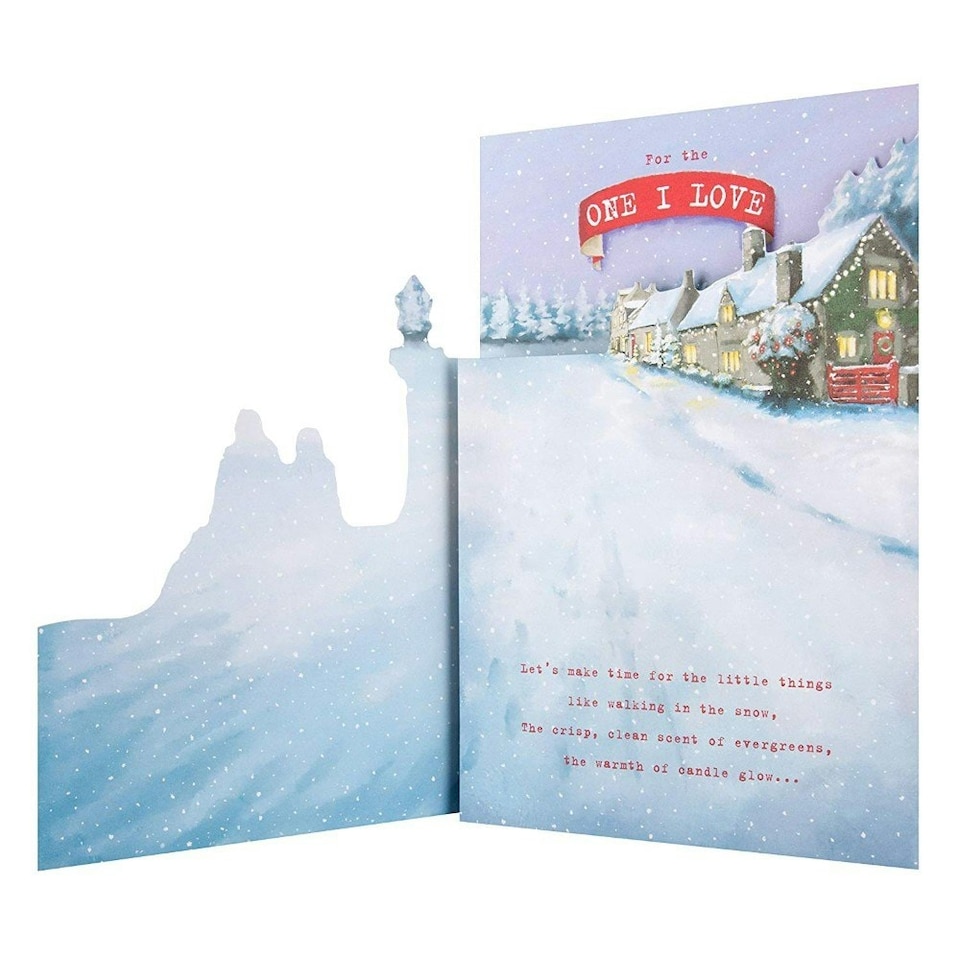 image 1 of Hallmark One I Love Christmas Card 'At Christmas Time'