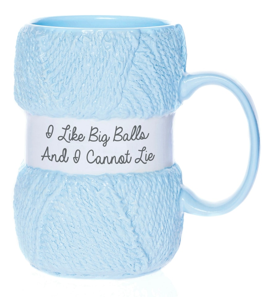 Knitting Mug - Big Balls