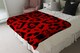 image 3 of Red Leopard Print Blanket | Multi