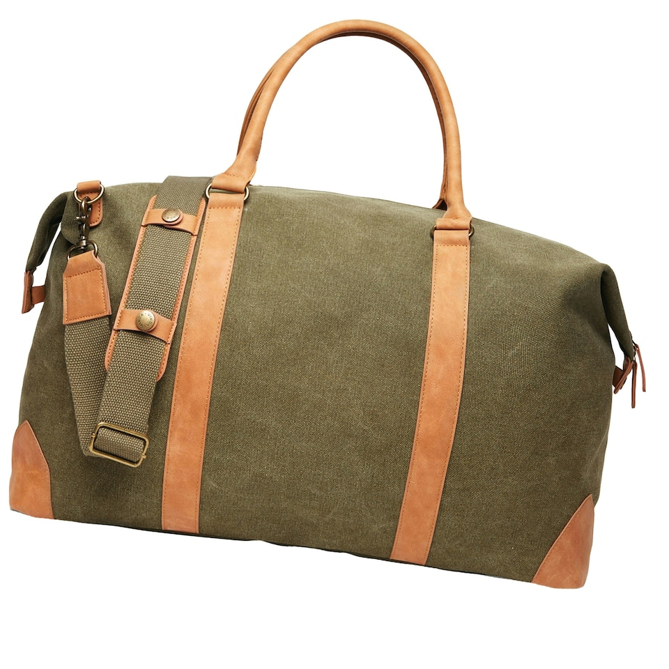 image 1 of Vinga Bosler Recycled Canvas Duffle Bag - Green - One Size | Green | One Size