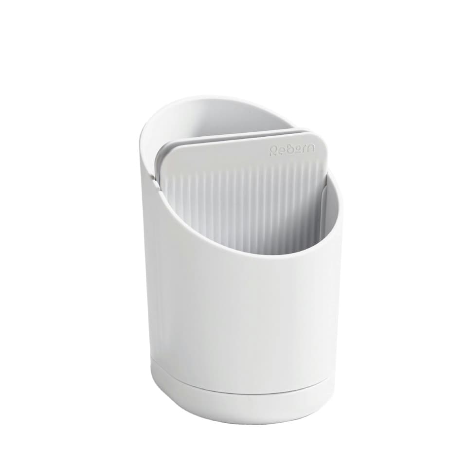 image 1 of ReBorn Recycled Cutlery Drainer White
