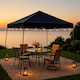 image 1 of Pop Up Gazebo 3m x 3m Outdoor Garden Marquee Tent Easy Up With Carry Bag
