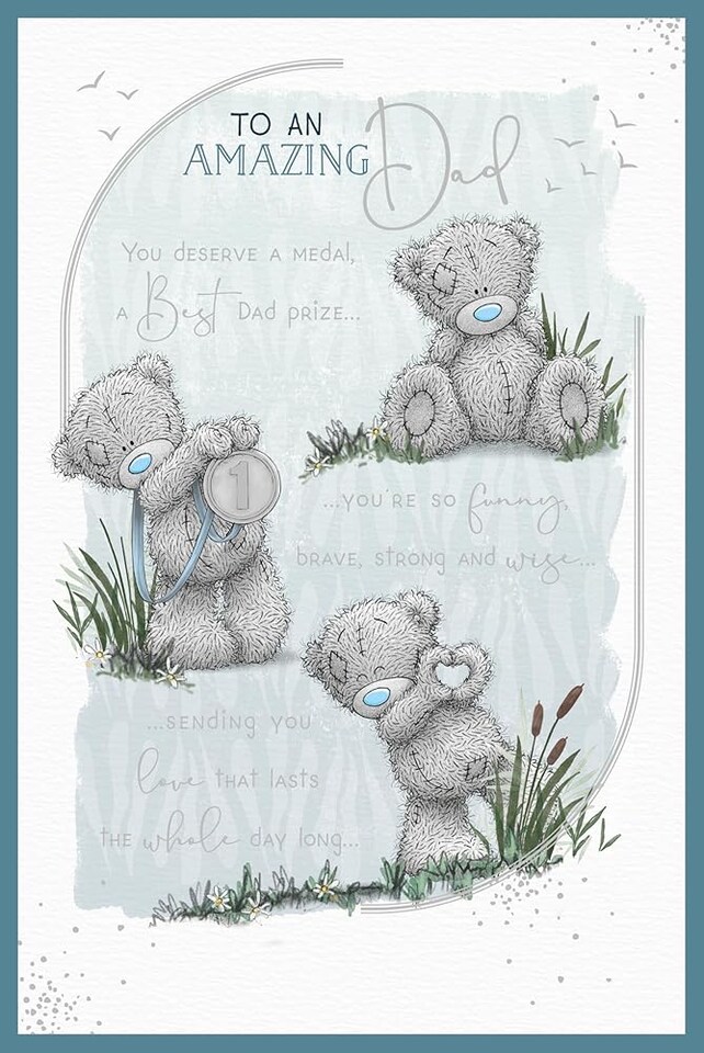 image 1 of Bear Storyboard Dad Father's Day Card