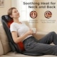 image 5 of HOMCOM Back Massager with Heat, Deep Tissue Massage Chair for Home Office