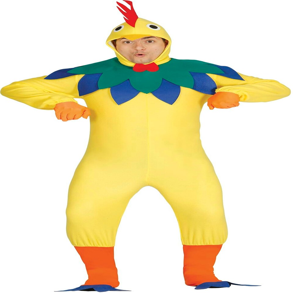 image 1 of Fancy Dress Adult Cockerel Costume - L