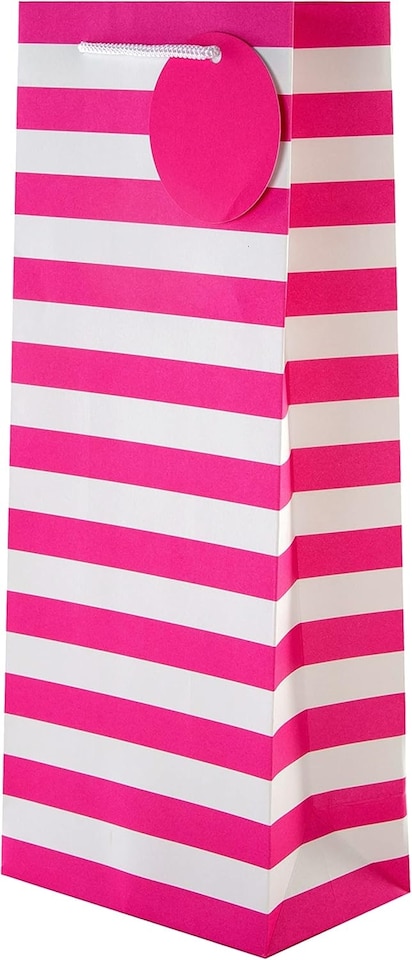image 1 of Multi Occasion Bottle Bags Bundle 4 Bags in 1 Contemporary Design (1 Yellow, 1 Pink, 1 Blue and 1 Black)
