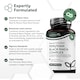image 4 of Nutravita Black Maca Complex 6000mg with Fenugreek, Vitamin B12, Vitamin B6, Ginseng, L Arginine - Normal Energy and Fertility (EFSA) - 180 Capsules