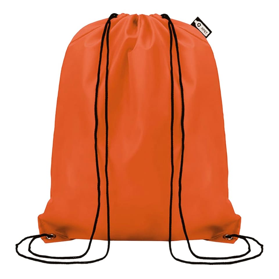 image 1 of MidOcean Shooppet RPET 190T Drawstring Bag - Orange - One Size Orange
