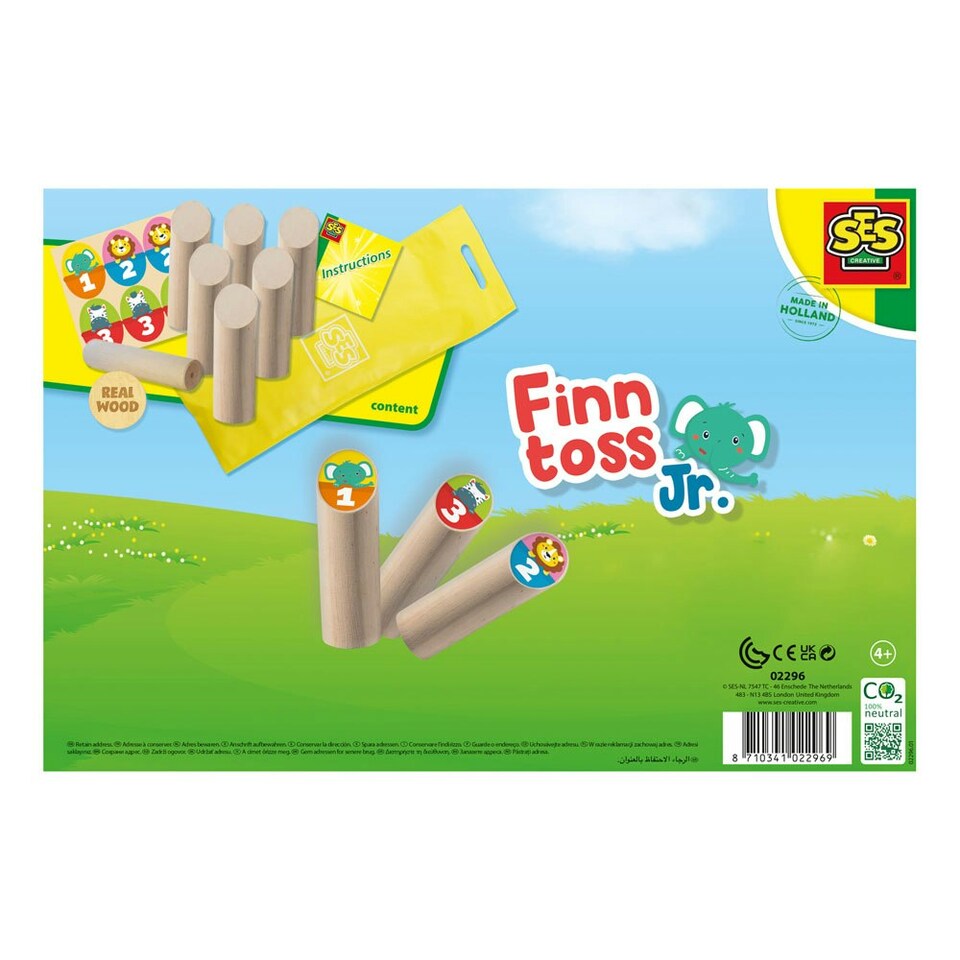 image 1 of SES CREATIVE Finntoss Jr. Finnish Throwing Game