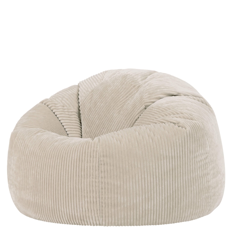image 1 of icon Kingston Classic Beanbag Corduroy Natural Beige Set of 2