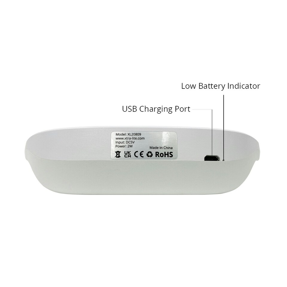 image 1 of Xtralite LED Neck Reading/Book Light, Rechargeable White