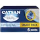 image 1 of 6 Pack Catsan Hygiene Smart Pack Inlays Cat Litter Dust Free Litter Tray Liners