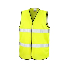 Result Adults Unisex Core Motorist Hi-Vis Vest - Fluorescent Yellow - L/XL