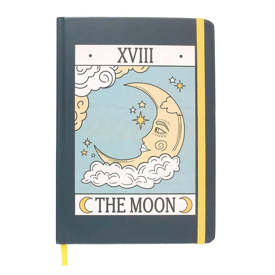 image 1 of Something Different The Moon Tarot A5 Notebook - Multicoloured - One Size