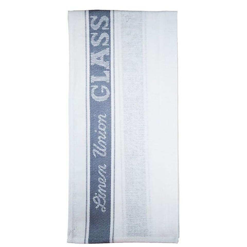 Le Chateau Linen Union 50 x 70cm Glass Cloth Grey