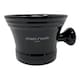 image 3 of Men Rock Porcelain Shaving Bowl with Handle - Black Black