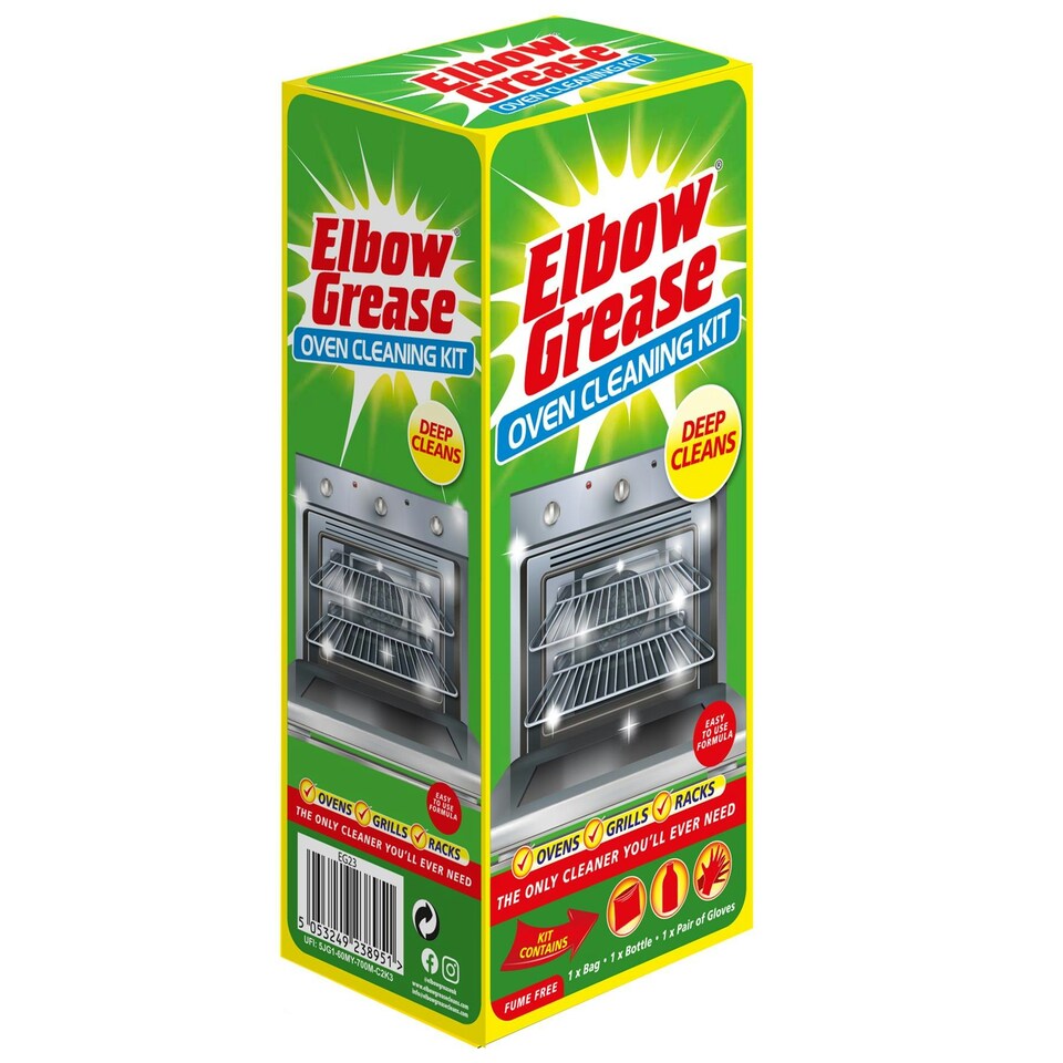 Elbow Grease 3pc Oven & Grill Cleaner Set