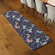 image 3 of unicorns on navy Designer (Runner Rug)