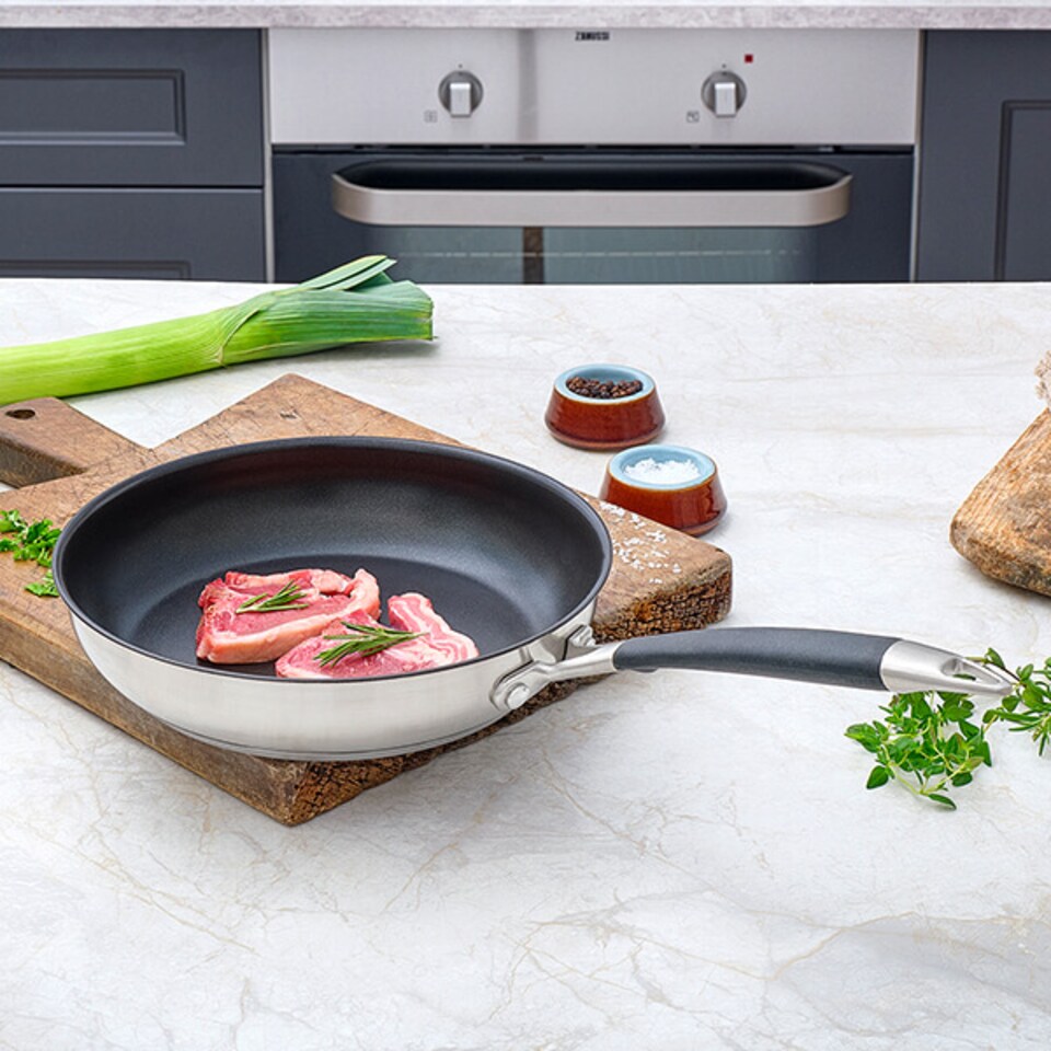 image 1 of Stoven Soft Touch Induction 24cm Non-Stick Frying Pan