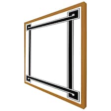 Greek frame (Picture Frame) Brown | Oak | S