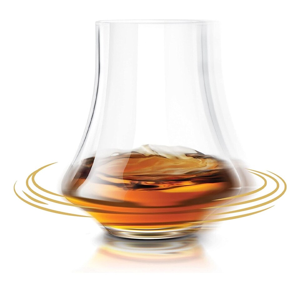 image 1 of Final Touch Revolve Taster Glasses 195ml Set of 2 Clear