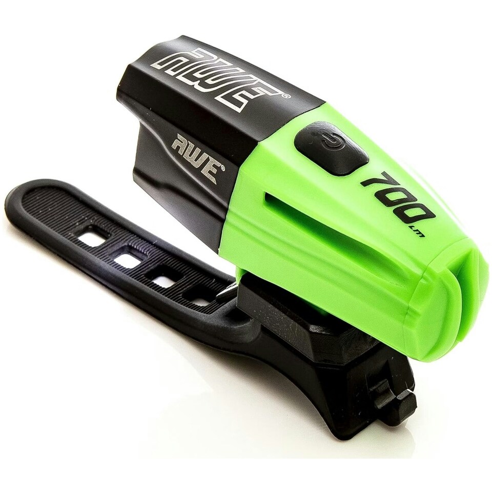 image 1 of AWE AWE700 Lumens EXTREMELY BRIGHT Front LED USB Rechargeable Bike Light