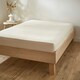 image 2 of Touch Of Linen - Creamy Almond - Fitted Sheet Cream | Creamy Almond | King