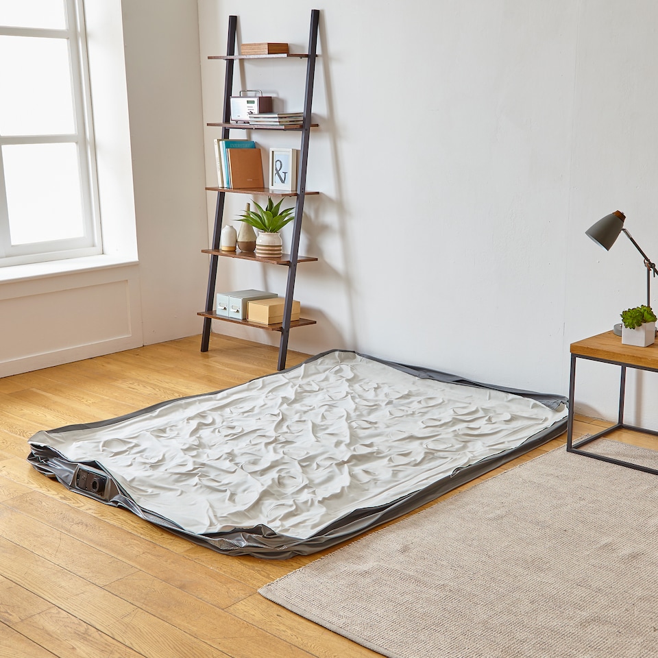 image 1 of Neo Inflatable Air Bed with Built-in Electric Pump | White | Double