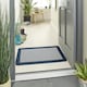 image 2 of My Stain Resistant Mat Stripe Navy 50x80