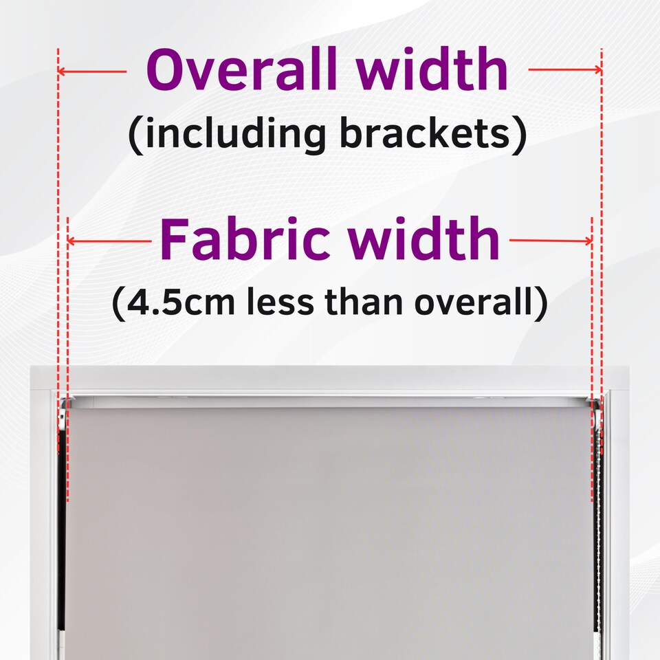 image 1 of 85cm Wide Blackout Roller Blind 165cm Drop