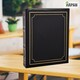 image 2 of Large Self Adhesive Ring Binder Photo Album – 40 Sheets / 80 Sides – Traditional Sticky Page Memory Scrapbook Album