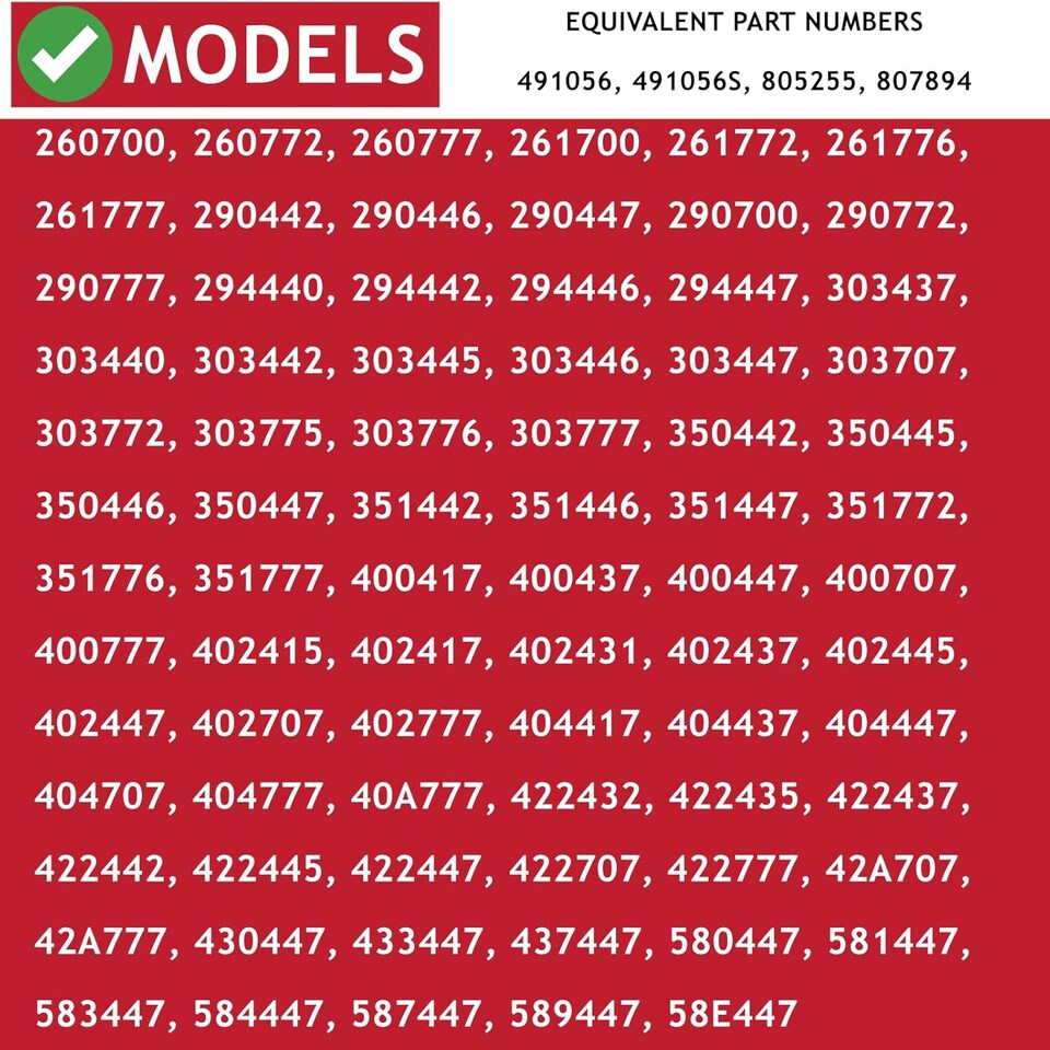 image 1 of SPARES2GO Oil Filter for Briggs & Stratton Engine Lawnmower fits Intek fits Vanguard (491056, 491056S)