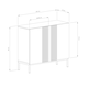 image 6 of Frank Olsen Iona Tall Sideboard Pink | Mulberry