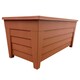 image 2 of 2 x Terracotta Grosvenor Square & 2 x Long Grosvenor Troughs Planter Sets For Home & Garden Brown